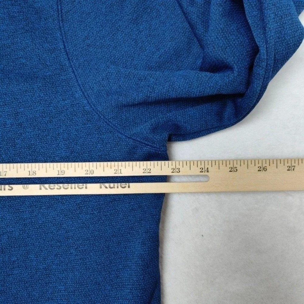 Nike‎ Sweatshirt Mens L Blue Victory Golf 1/4 Zip Pullover Fleece Tennis DN1947